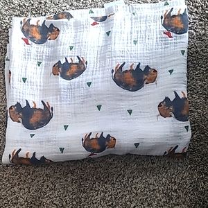 Littlw unicorn Muslim swaddle